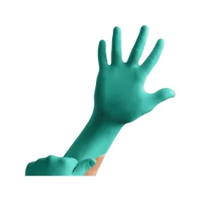 Ansell Touch N Tuff Powder Free 92-600 Gloves Medium - Green (100 gloves per box)
